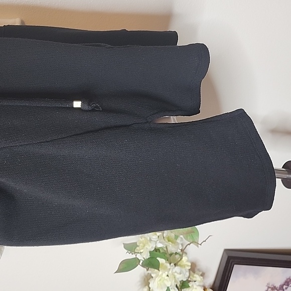 Michael Michael KORS Pullover Knit Tunic Sweater Hoodie Logo Drawstring Spring - Picture 12 of 14